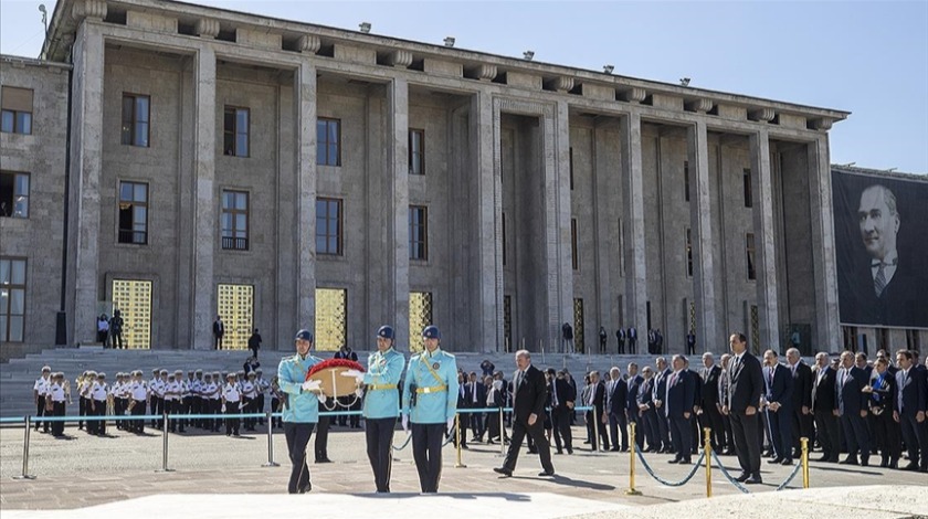 TBMM'de 27. Dönem 6. Yasama Yılı açılışı dolayısıyla tören düzenlendi