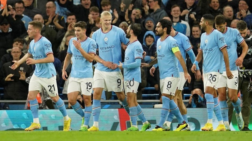 Man City zorlanmadı, Kopenhag'ı 5'ledi!