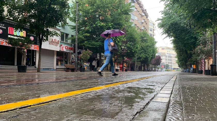 Eskişehir’e kuvvetli yağış uyarısı