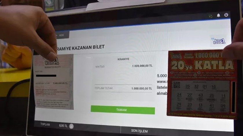 Asgari ücretle çalışan adam bir anda 1 milyon TL sahibi oldu! Hem de 20 TL'ye...