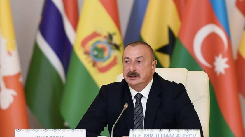 Aliyev: Dünya, Fransa’nın Cezayir’deki katliamlarını asla unutmamalı