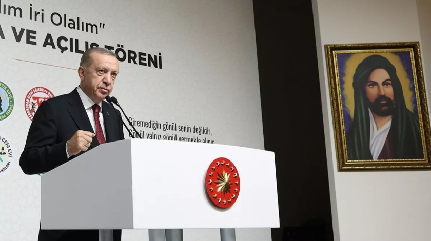 Cumhurbaşkanı Erdoğan: Alevi-Bektaşi Başkanlığı hayırlı olsun