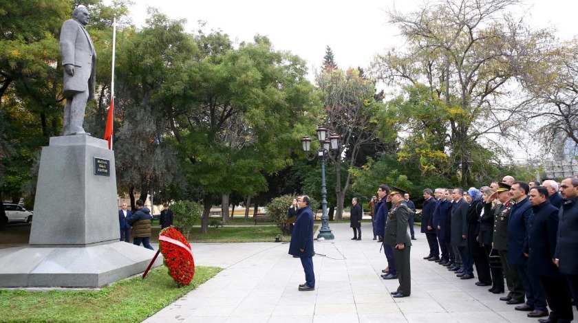 Büyük Önder Atatürk vefatının 84. yılında Türk Cumhuriyetlerinde anıldı