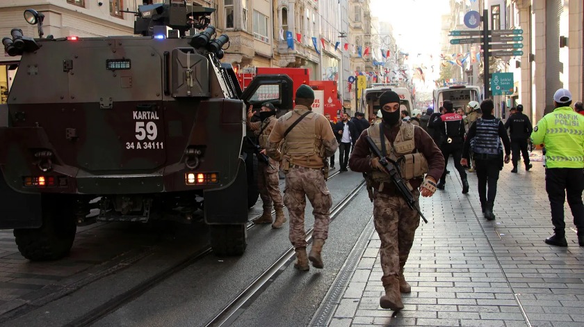 İstiklal Caddesi'ndeki saldırıyı gerçekleştiren teröriste yardım eden örgüt mensubu yakalandı