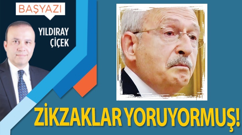 Zikzaklar yoruyormuş!