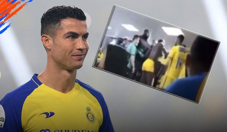 Ronaldo'nun yeni takımında büyük kavga! Soyunma odasında Aboubakar'dan Anderson Talisca'ya saldırı...