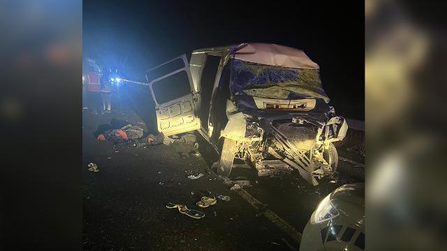 Ankara'daki trafik kazasında 21 kişi yaralandı