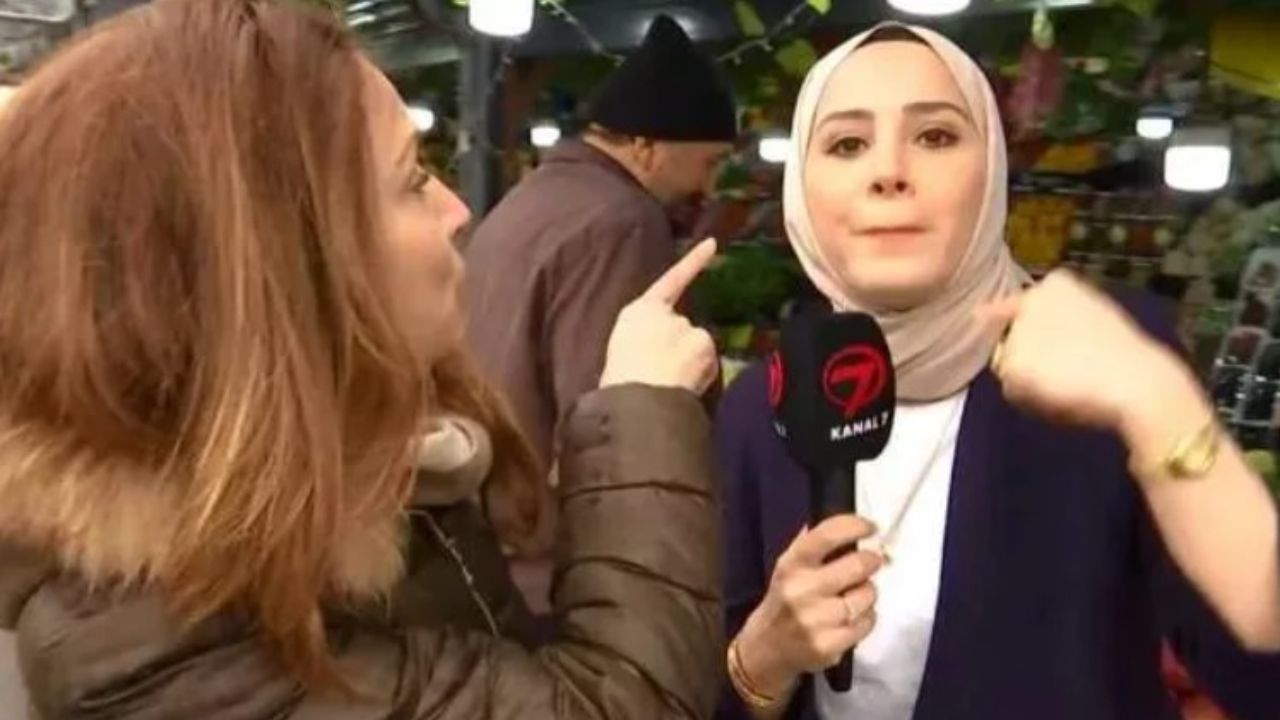 İstanbul'da başörtülü gazeteciye ahlaksız tepki! Zihniyeti pes dedirtti