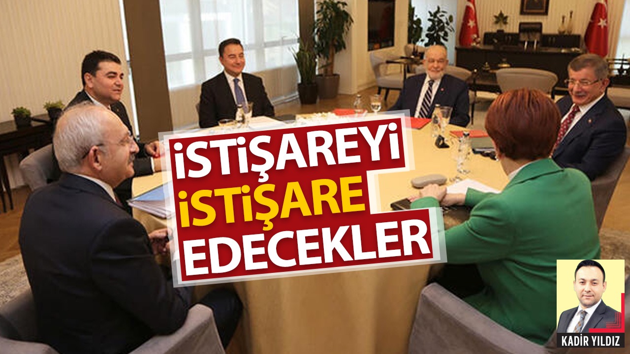 İstişareyi istişare edecekler