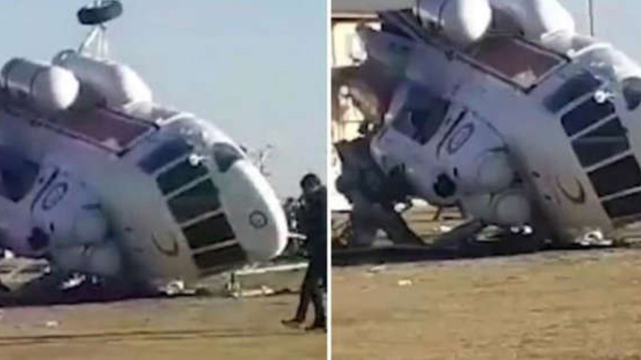 Komşu ülkede içinde bakanın da olduğu helikopter düştü: Ölü ve yaralılar var 