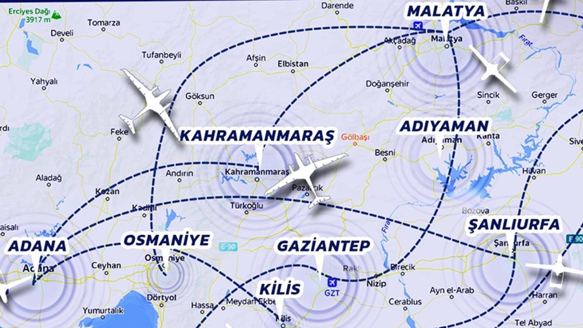 AKINCI ve Bayraktar TB2'ler deprem bölgesi semalarında