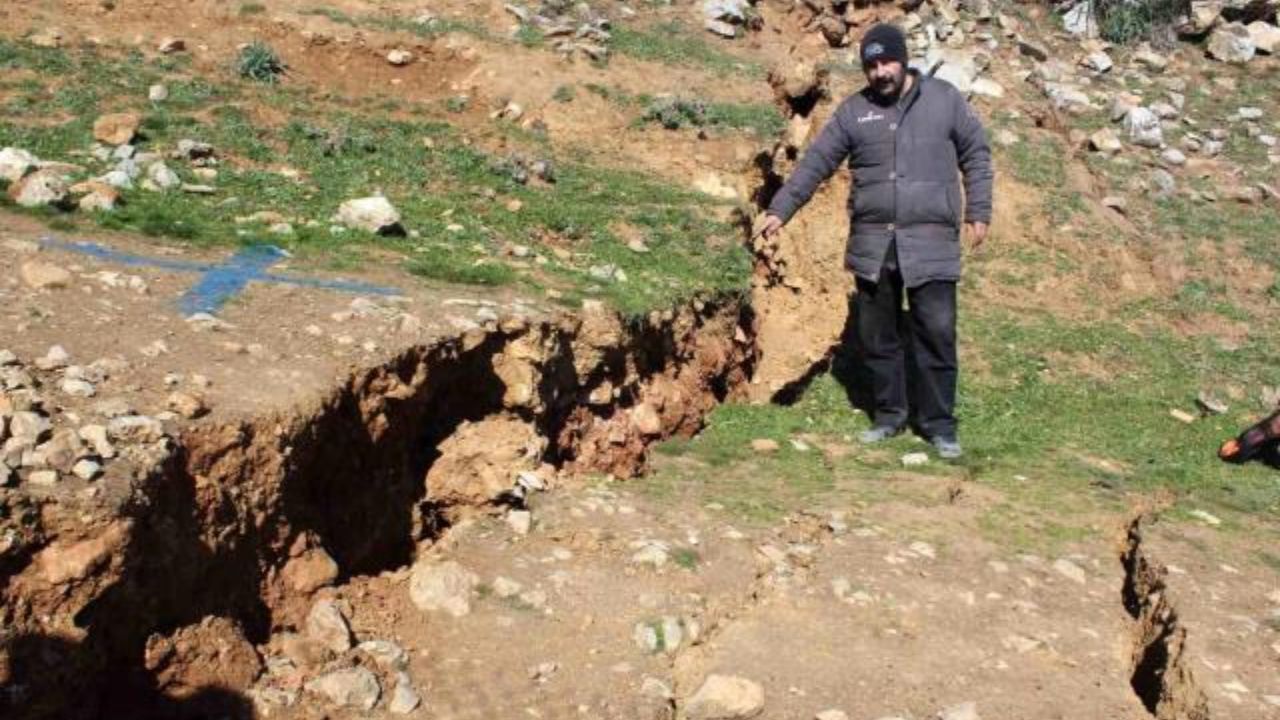 Fay hattının Islahiye kısmı ilk kez görüntülendi! Eğer deprem uzun sürseydi...