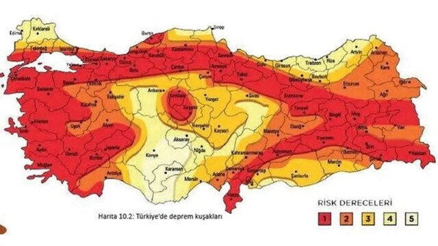 'Deprem riski en düşük olan il" diyerek haritadaki o yeri işaret etti! Günlerdir herkes araştırıyordu...