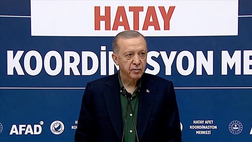 Cumhurbaşkanı Erdoğan: Şehirlerimizi yeniden ayağa kaldıracağız