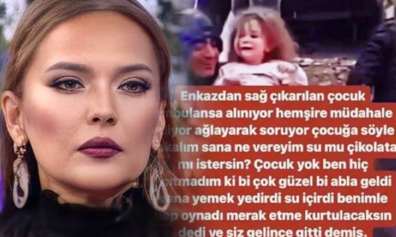 Enkaz altından çıkarılan çocuğun anlattıkları tüyleri diken diken yaptı Demet Akalın paylaştı ‘Çok güzel bir abla geldi'