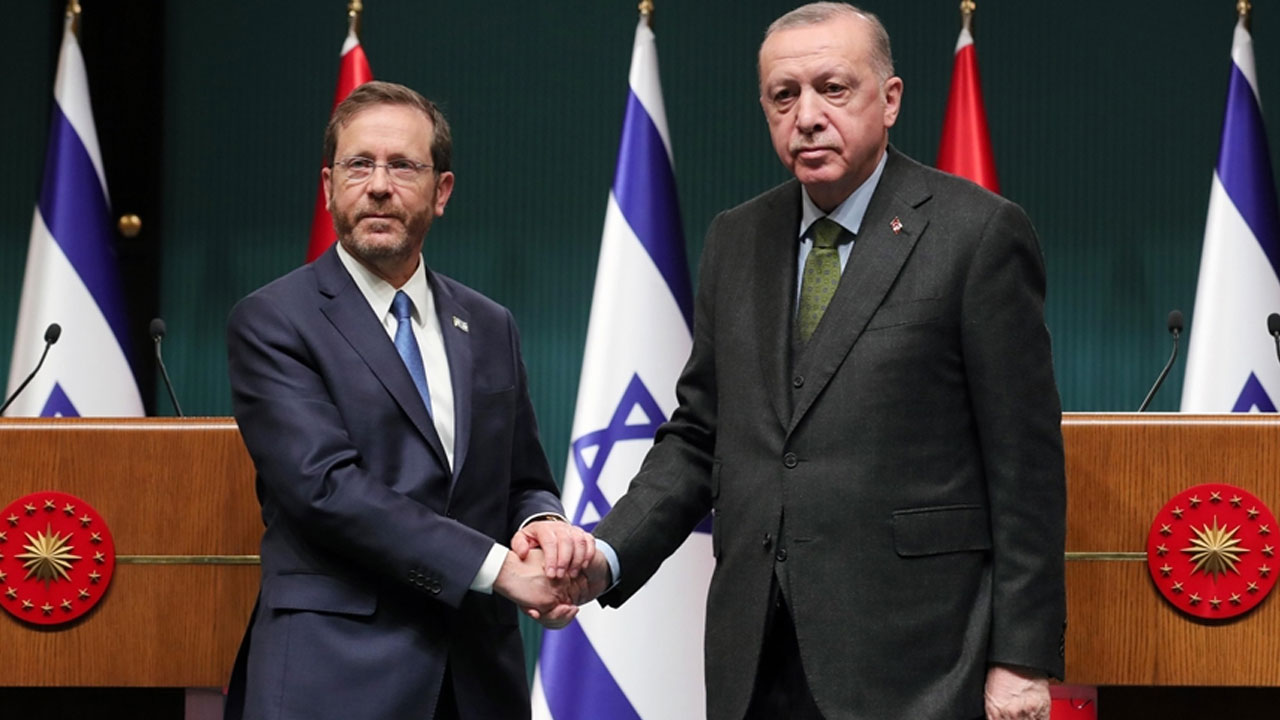 Cumhurbaşkanı Erdoğan, İsrailli mevkidaşı Herzog ile görüştü