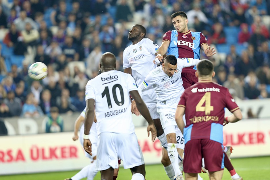 Haftanın maçında kazanan yok! Trabzonspor 0-0 Beşiktaş