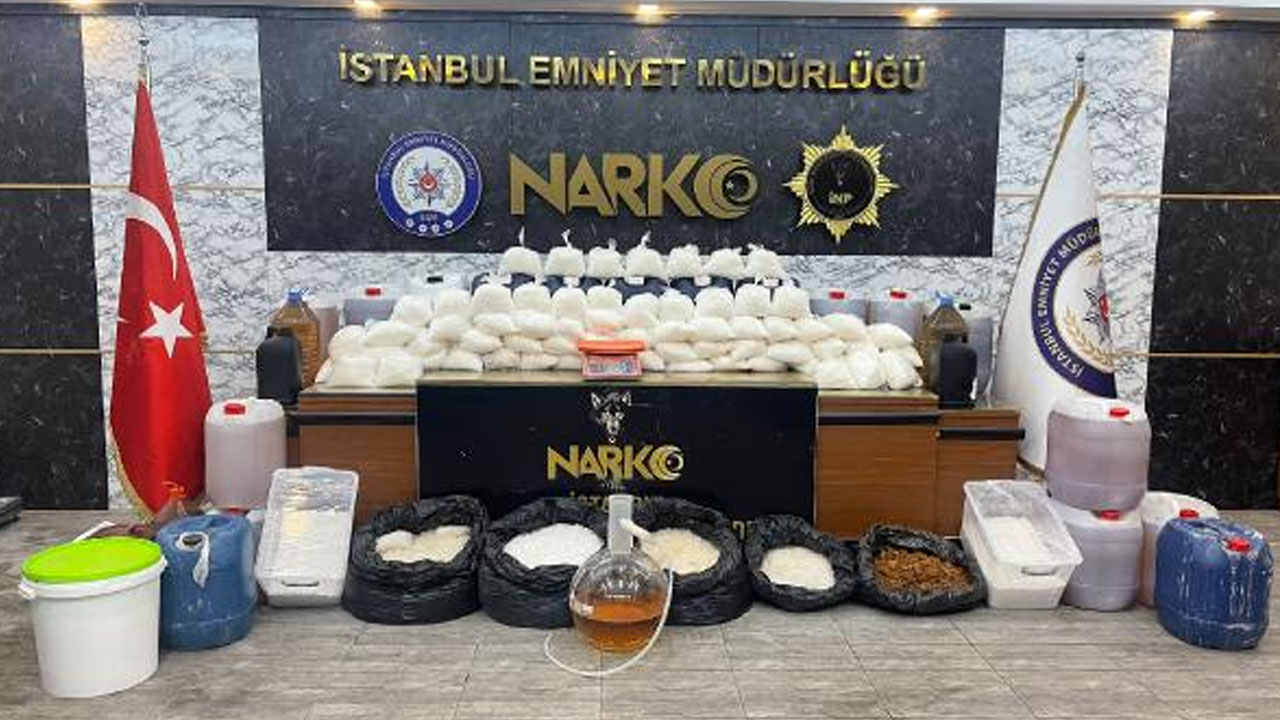 İstanbul'da 654 kilo metamfetamin ele geçirildi