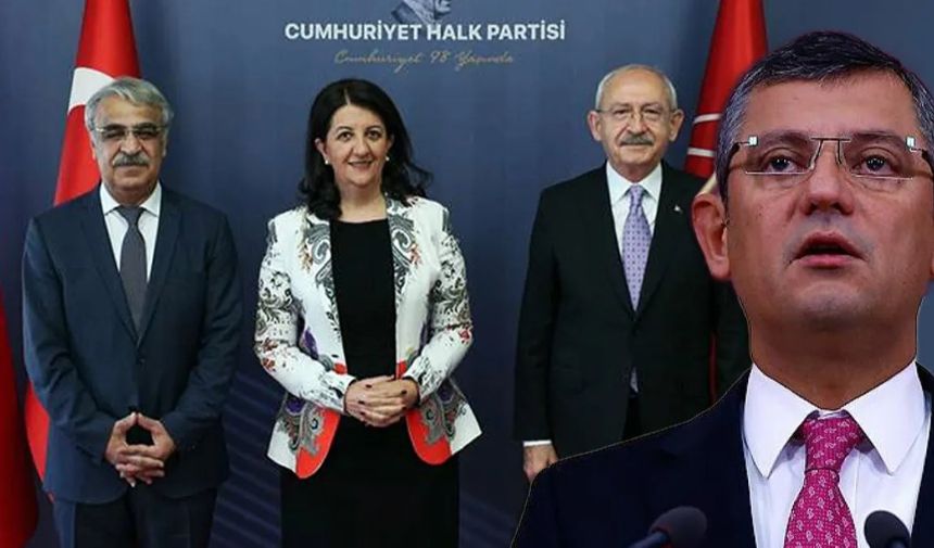 CHP'li Özel'den 7'li koalisyonu karıştıracak ''şerefsiz'' çıkışı!