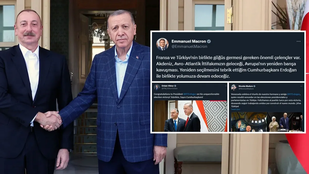 Dünya liderlerinden tebrik mesajları: Cumhurbaşkanı Erdoğan ile birlikte ilerlemeye devam edeceğiz