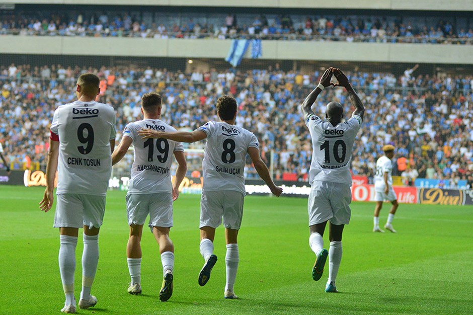 Beşiktaş yüksekten uçtu: Adana Demirspor'un serisi sona erdi