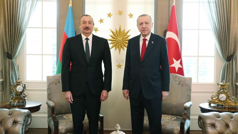 İlham Aliyev, Cumhurbaşkanı Erdoğan'ı kutladı