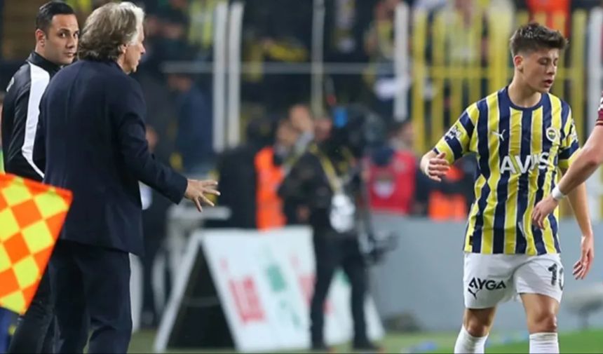 Jorge Jesus ile Arda Güler arasında sürpriz tartışma