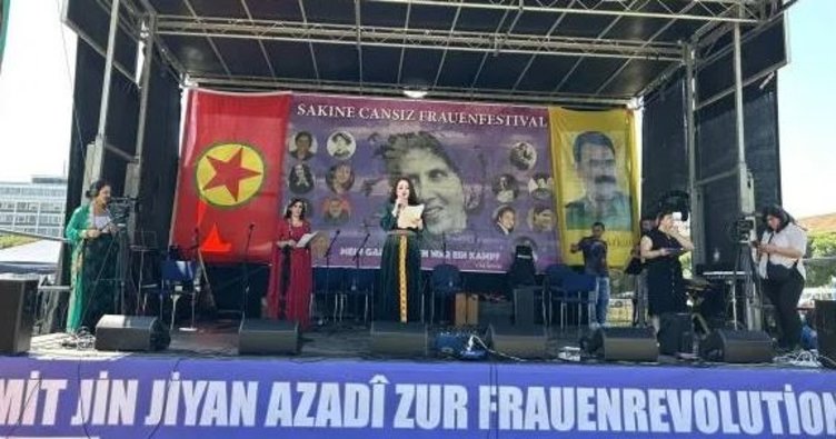 PKK’nın üssü haline geldiler İsviçre’de skandal göründü! Terörist Sakine Cansız’ı anma töreni: Çocukları da alet ettiler