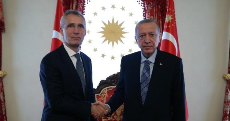 Cumhurbaşkanı Erdoğan Stoltenberg'i kabul etti: Görüşmeye yeni bakanlar da katıldı!