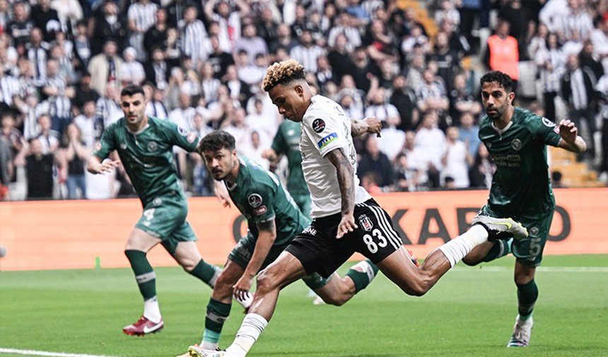 Beşiktaş üstünlüğünü koruyamadı