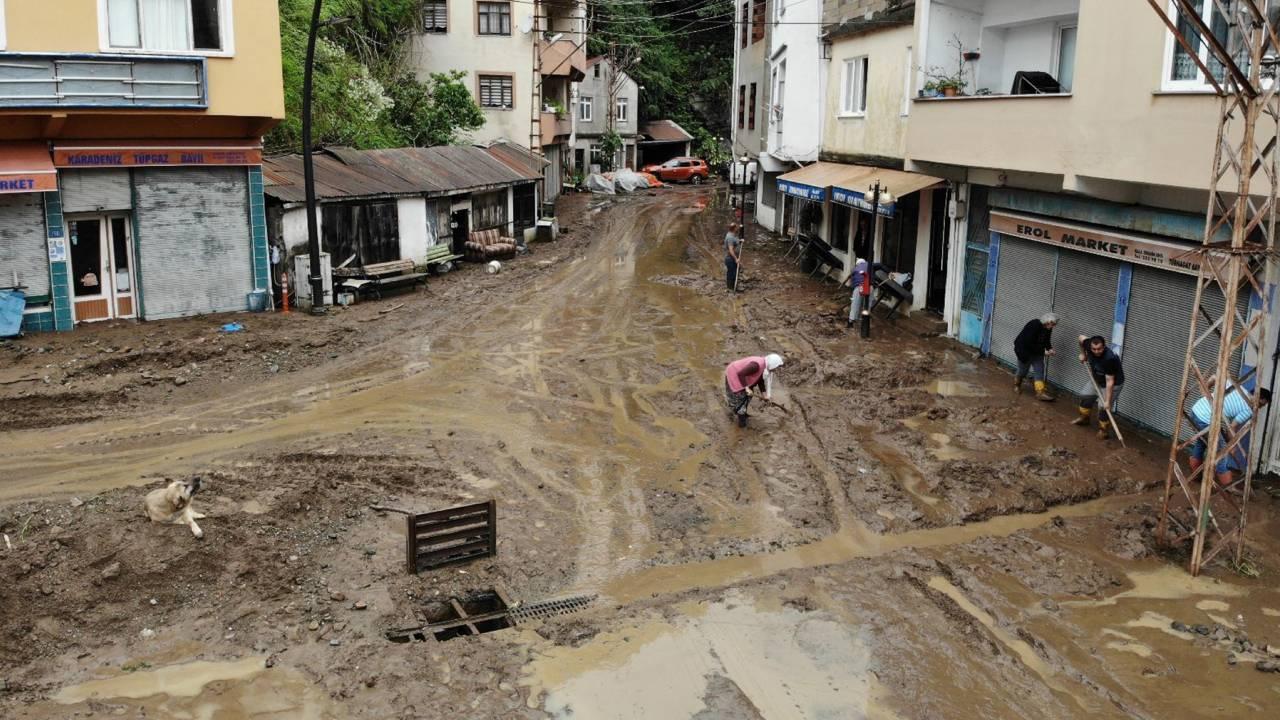 Giresun'da sel: Kayıp 1 kişi aranıyor