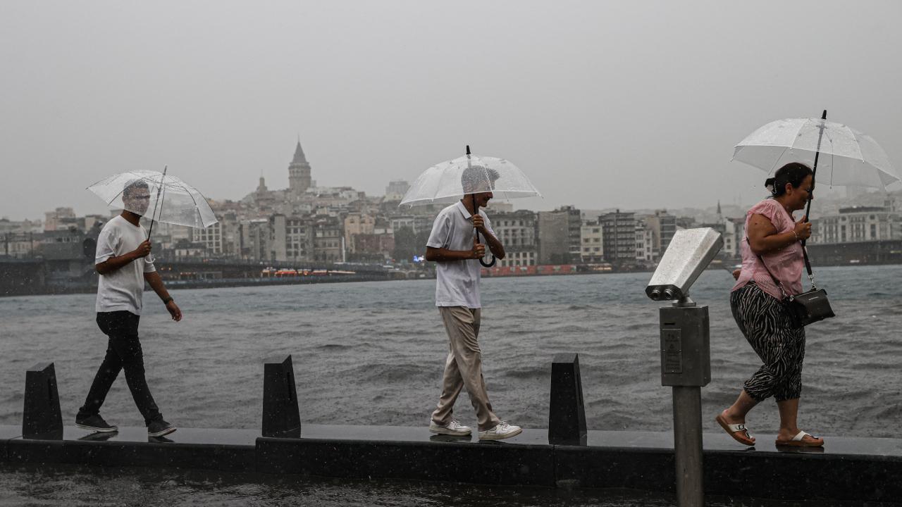 İstanbul'a yağış uyarısı