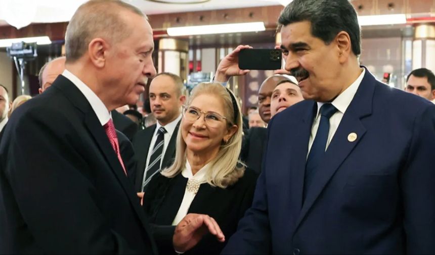 Maduro'dan Cumhurbaşkanı Erdoğan'lı yeni dünya birliği paylaşımı