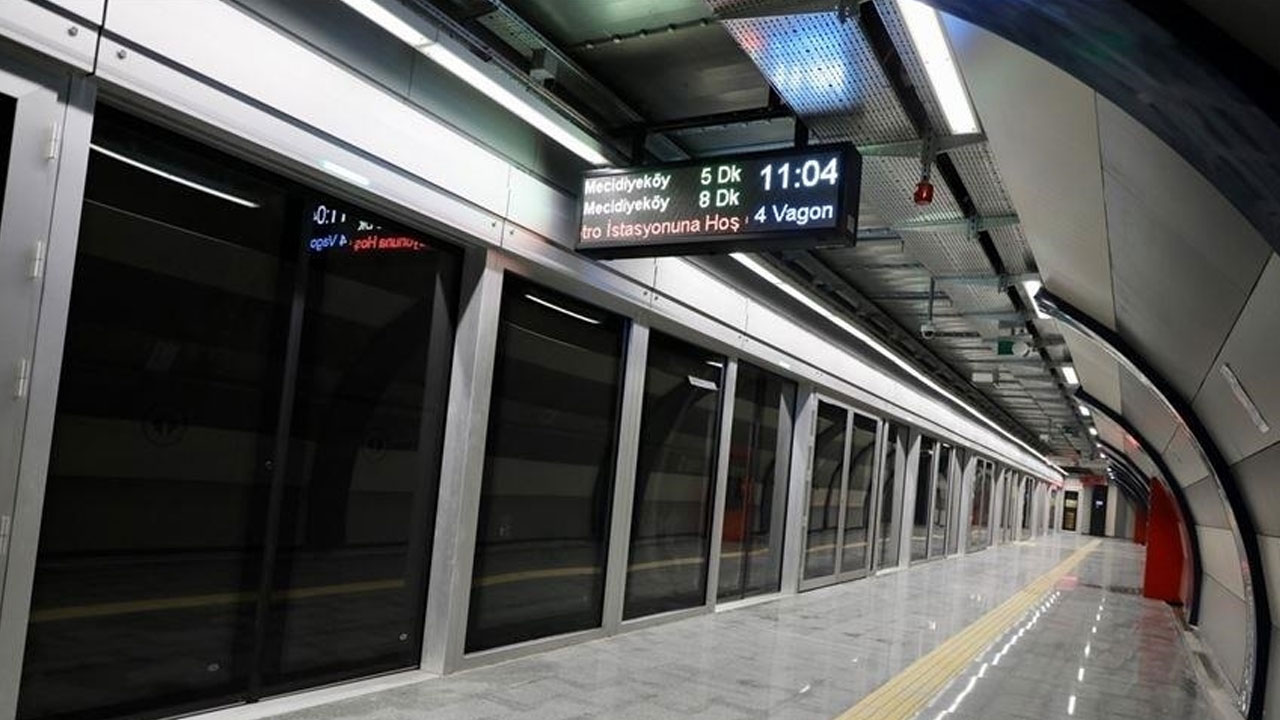 İstanbul'da bazı metro hatları ve istasyonlar kapatılacak