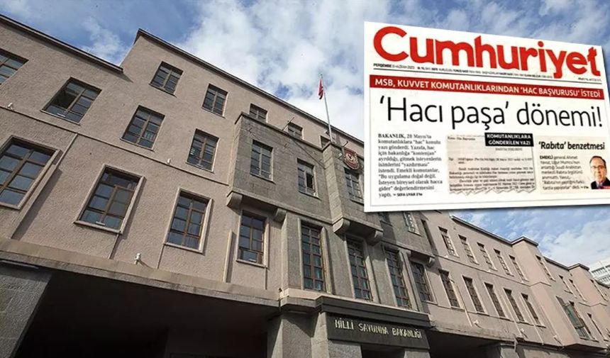 MSB'ye ayrılan hac kontenjanı fondaş medyayı rahatsız etti! Cumhuriyet'ten yeni skandal