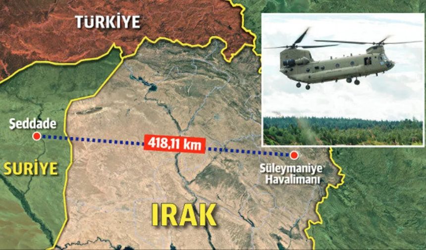 Örgütten kaçan terörist her şeyi anlattı! ABD, Kandil'e helikopterle PKK'lı taşıdı