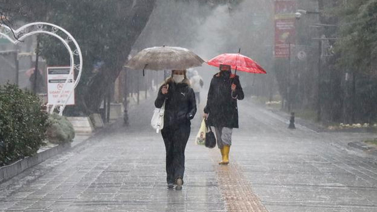 Meteoroloji'den 14 ile 'sarı' uyarı: Şiddetli yağış bekleniyor