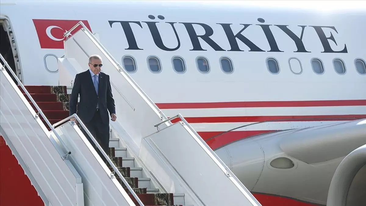 Cumhurbaşkanı Erdoğan, BAE'den KKTC'ye geçti