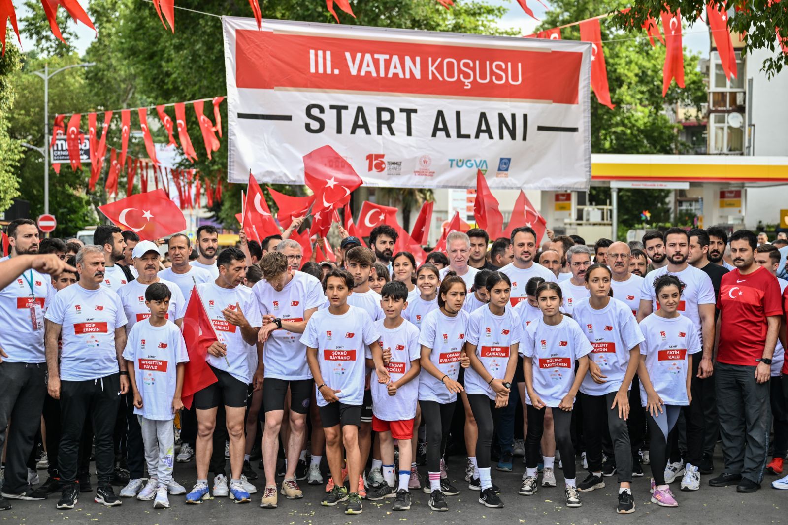 İstanbul'da "Vatan Koşusu" ile 15 Temmuz şehitleri anıldı