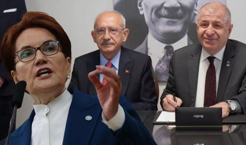 Kılıçdaroğlu-Özdağ-Akşener üçgeninde salvolar bitmiyor! İP'den CHP'ye 'dansöz' göndermesi