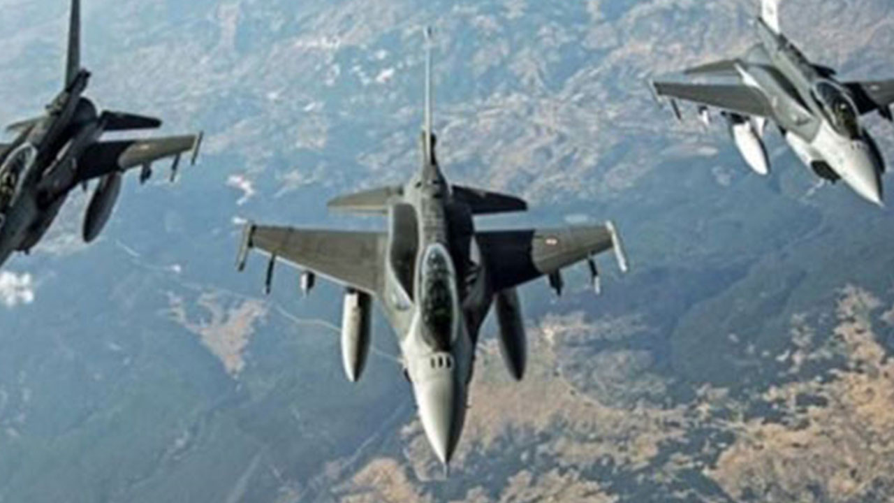 Irak'ın kuzeyine hava harekatı: 9 PKK'lı terörist etkisiz