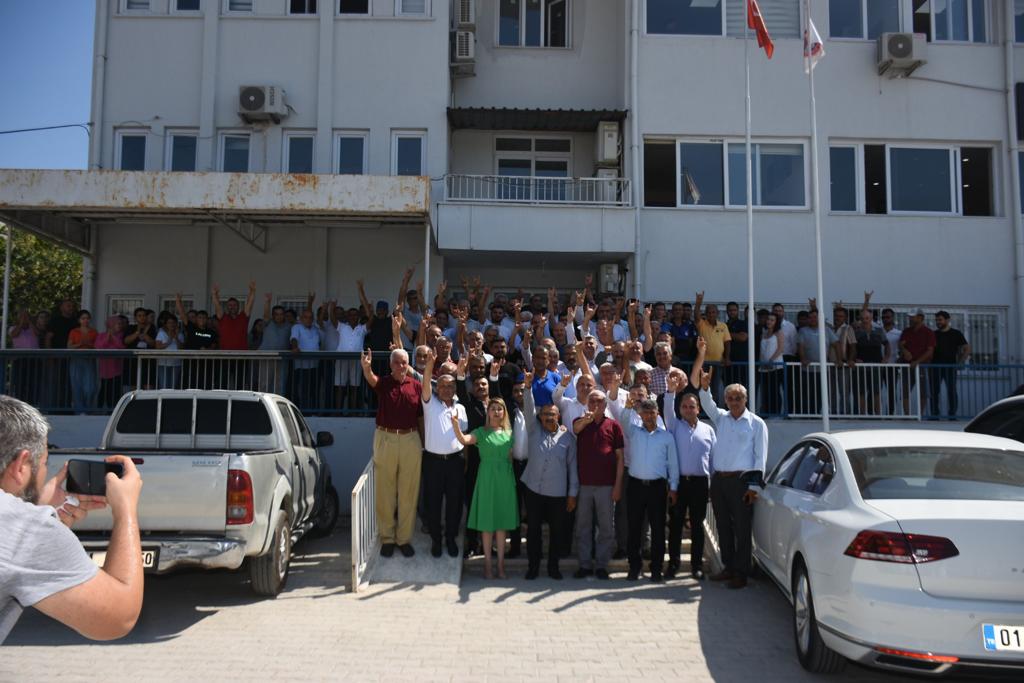 MHP Adana Teşkilatlarından Yumurtalık Belediye Başkanı Türkeş Filik’e tam destek...