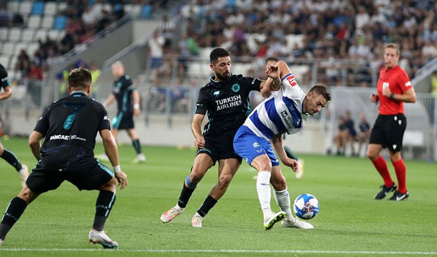 Adana Demirspor yenilgiye rağmen turladı