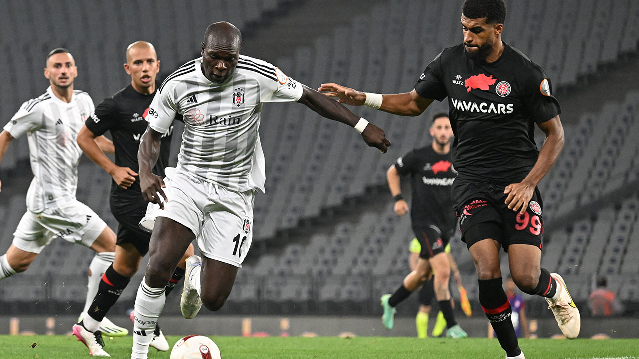 Beşiktaş sezonu 3 puanla açtı