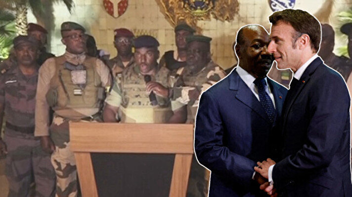 Gabon'da da rüzgar Macron aleyhine döndü: Askeri yönetimden ilk hamle