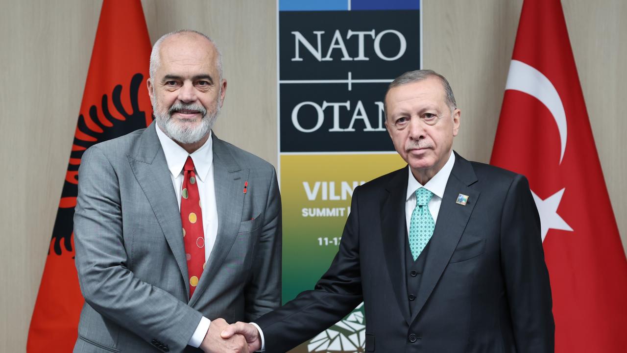 Arnavutluk Başbakanı Rama: Cumhurbaşkanı Erdoğan'la stratejik ortaklık anlaşmamız var