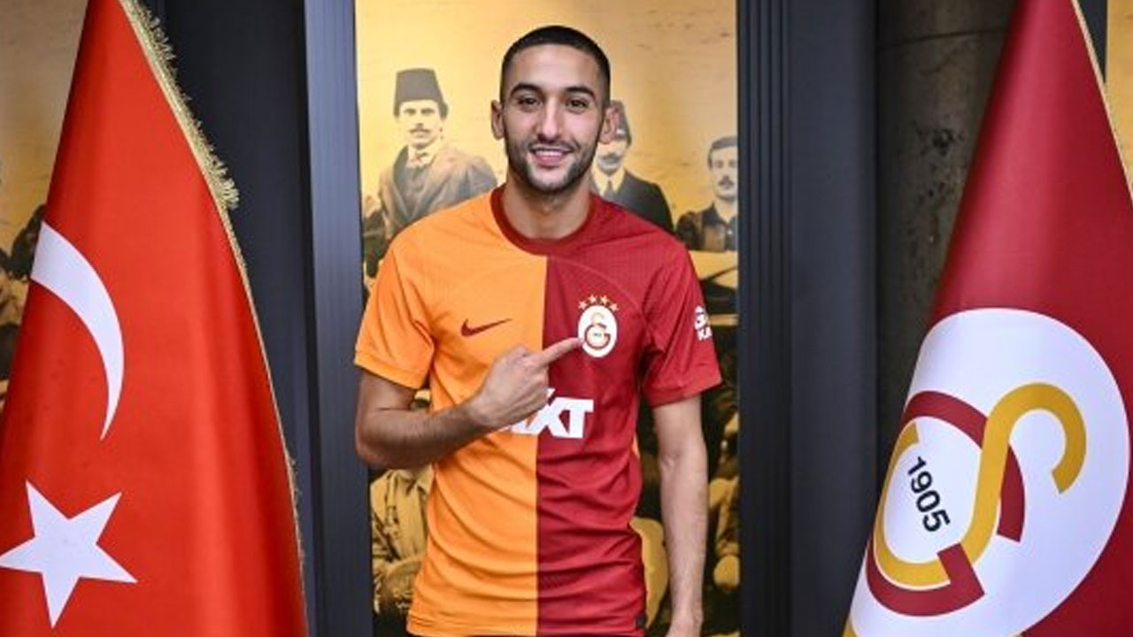 Galatasaray, Hakim Ziyech'i açıkladı