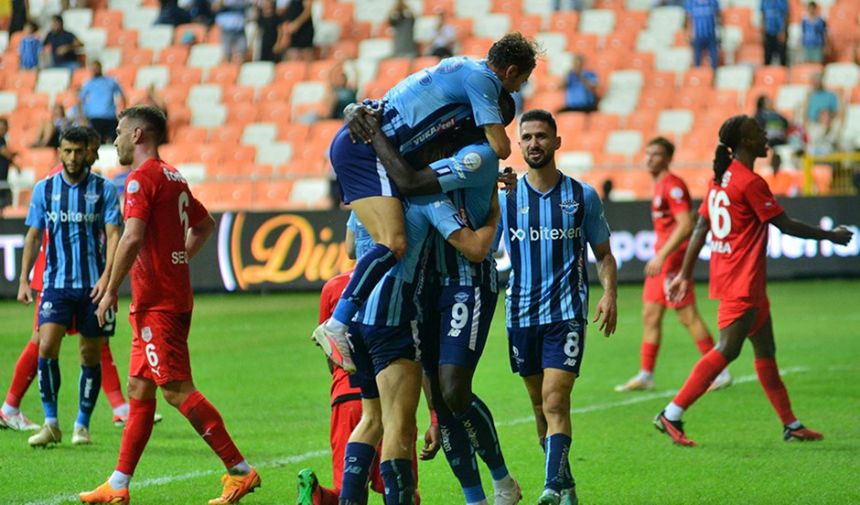 Adana Demirspor'dan Pendikspor'a karşı net galibiyet: 3-0