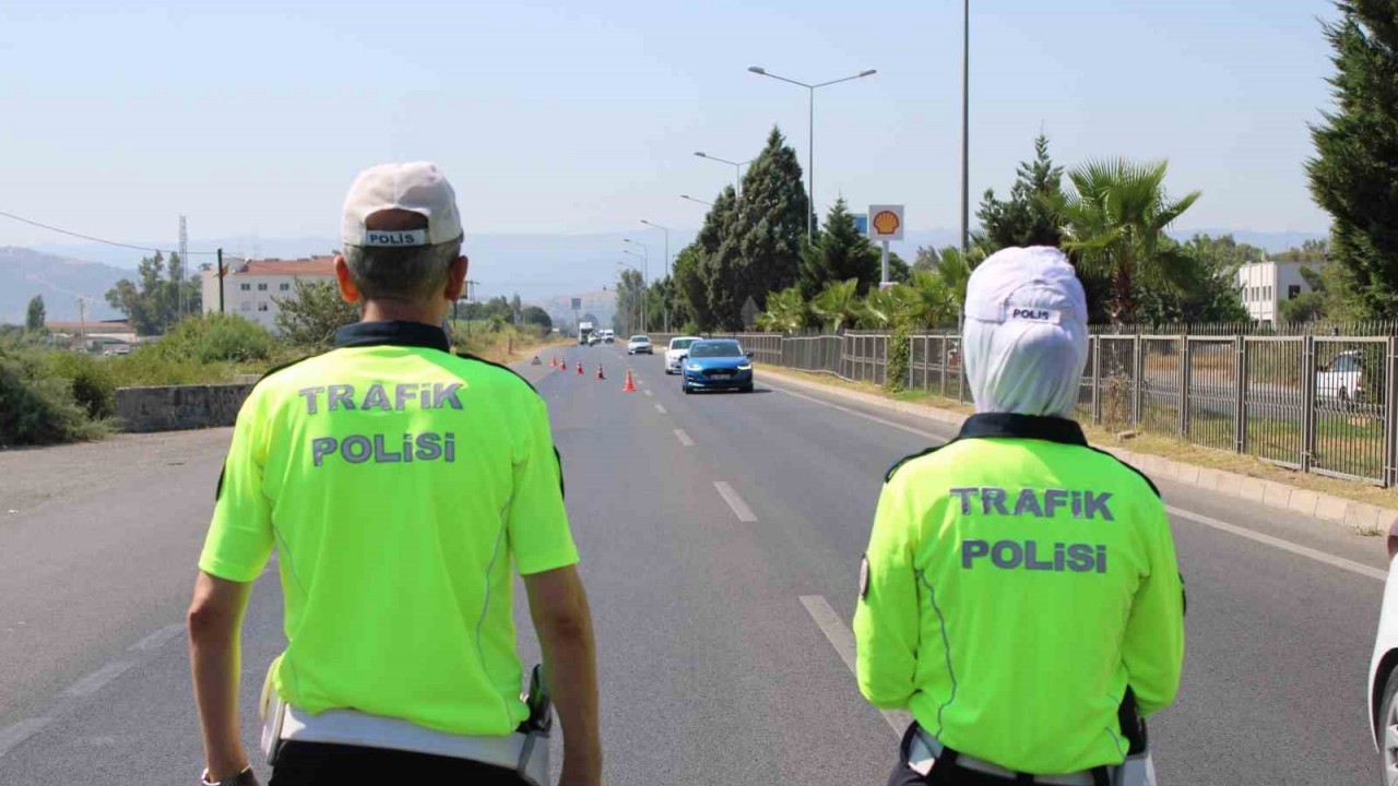 Aydın’da 8 ayda 823 araç trafikten men edildi