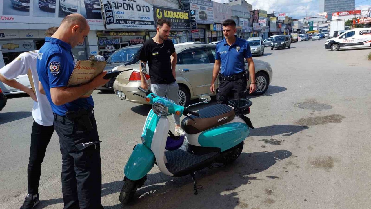 Samsun’da otomobil ile motosiklet çarpıştı: 1 yaralı